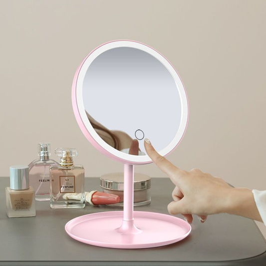 Espejo 17cm con luz led